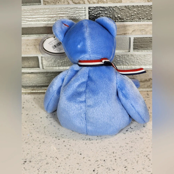'America' September 11 2001 Blue Bear - Ty Beanie Baby - Picture 4 of 7